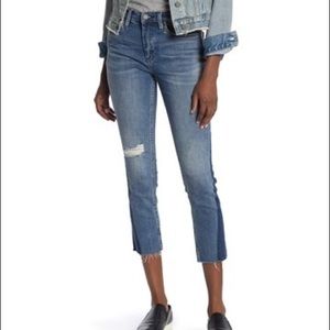 Blank NYC Women's 29 Gnarly High Rise Madison Crop
